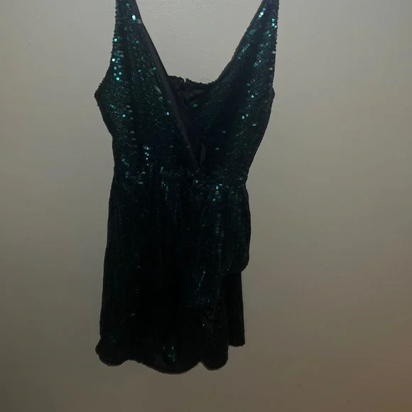 Lucy in the Sky | Dresses | Avalynn Mini Sequin Dress In Turquoise |  Poshmark